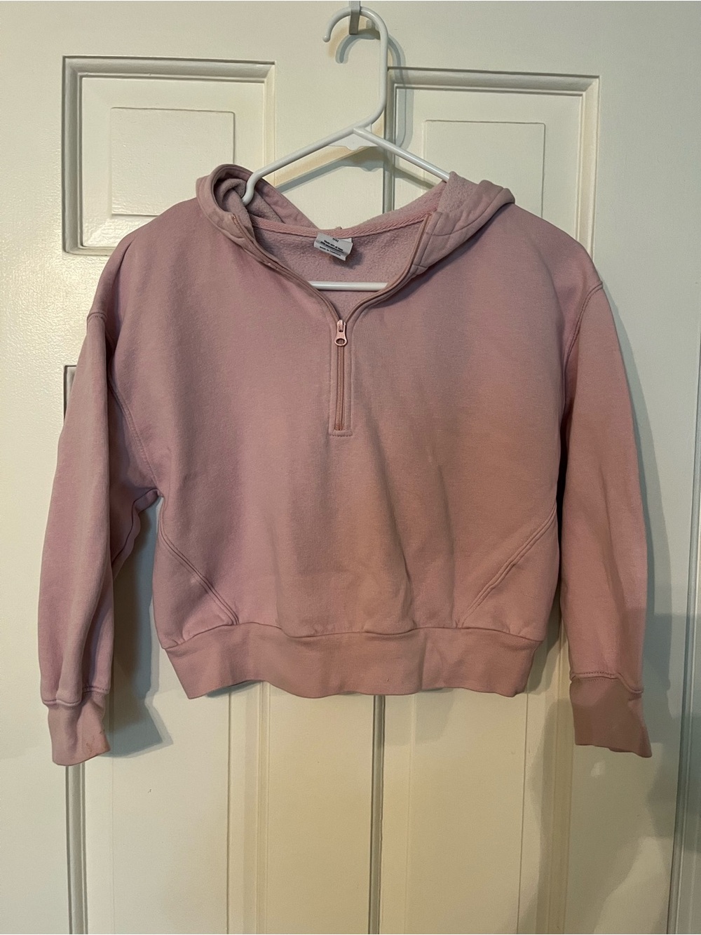 GAP Pink Hooded Zip Sweatshirt - Kids